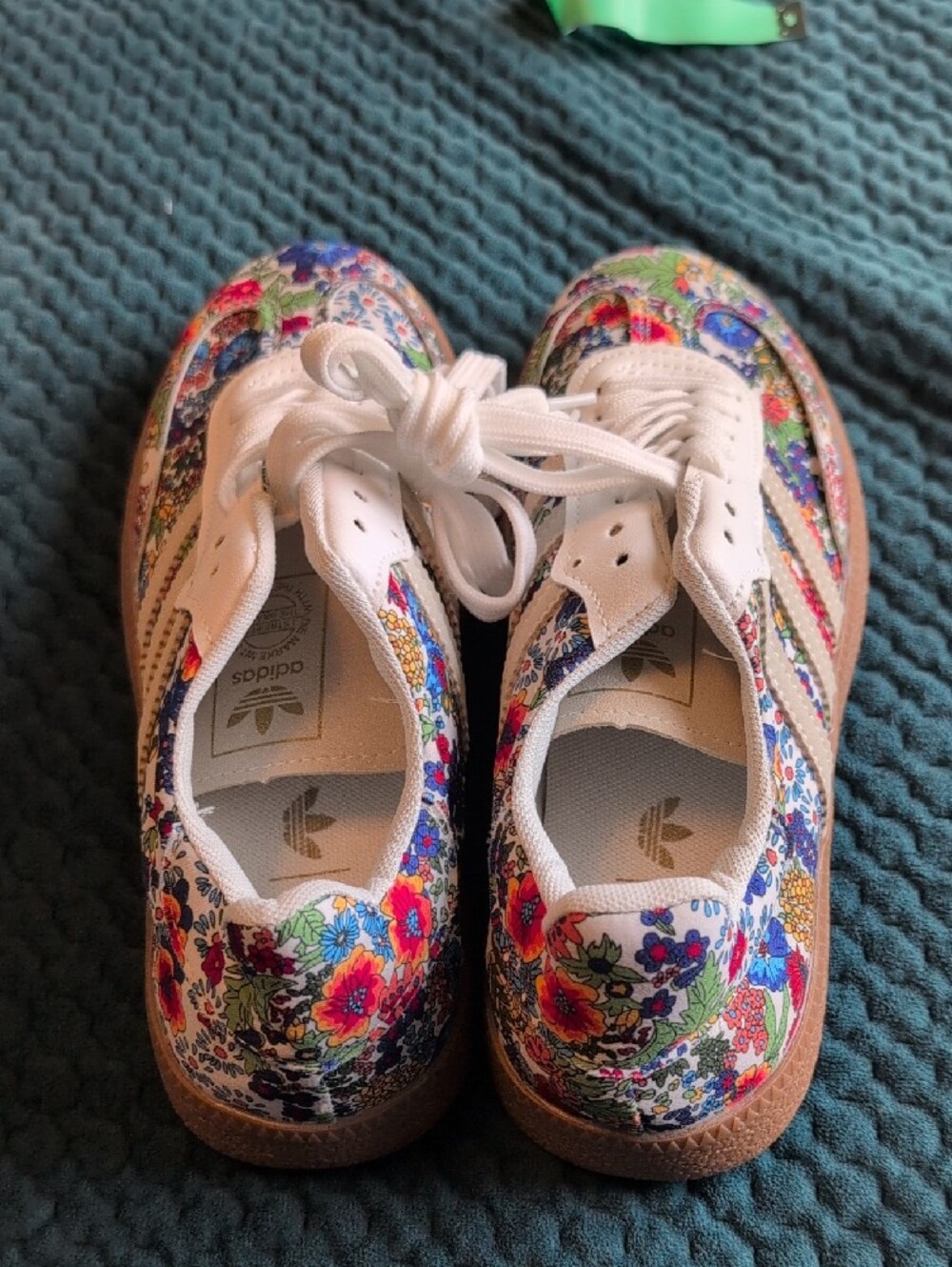 Liberty x Adidas Floral White Multicolor Women's Sneaker - Picture 2 of 12